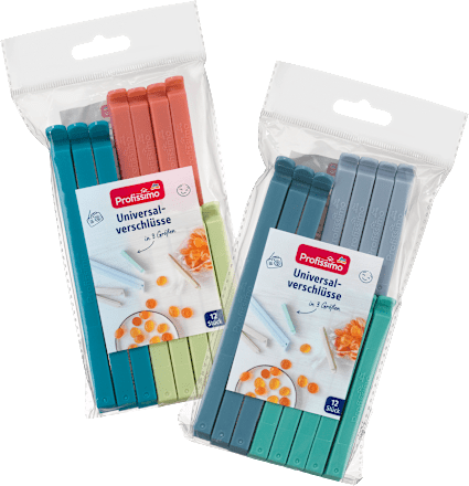 ProfissimoUniversalverschlüsse in 3 Größen, 12 St