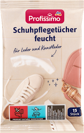ProfissimoSchuhpflegetücher feucht, 15 St