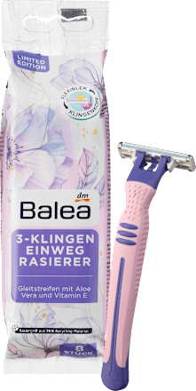 BaleaEinwegrasierer 3-Klingen, 8 St