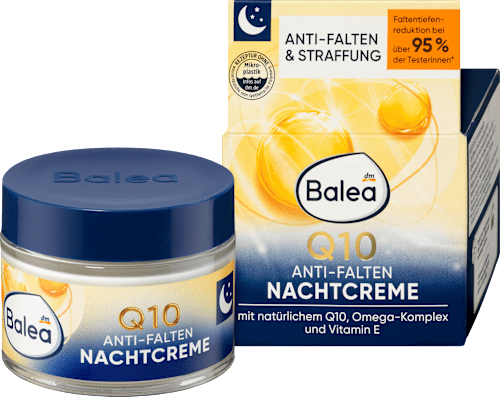 BaleaAnti Falten Nachtcreme Q10, 50 ml