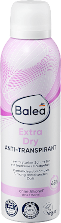 BaleaDeo Spray Antitranspirant Extra Dry, 200 ml