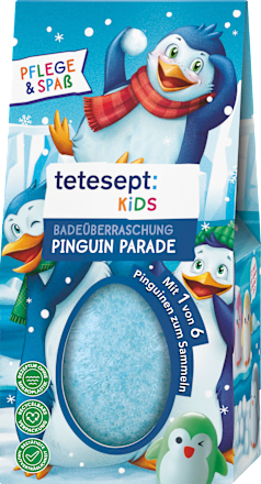teteseptKinder Badezusatz Badeüberraschung Pinguin Parade, 1 St