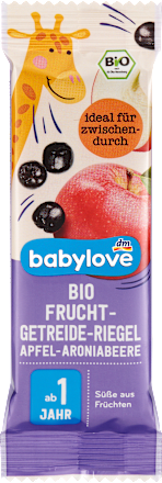 babyloveFrucht-Getreide-Riegel Apfel-Aroniabeere ab 1 Jahr, 25 g
