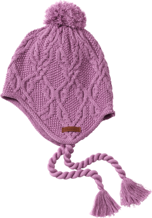 ALANAMütze aus Strick, lila, Gr. 50/51, 1 St