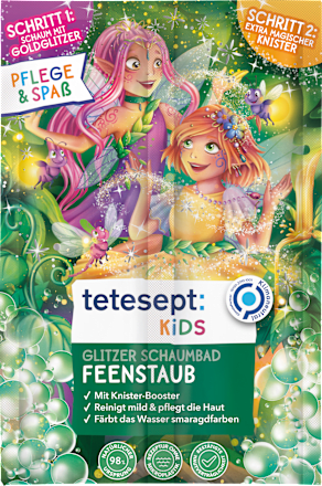 tetesept Kinder BadespaßSchaumbad Glitzer Feenstaub, 45 g