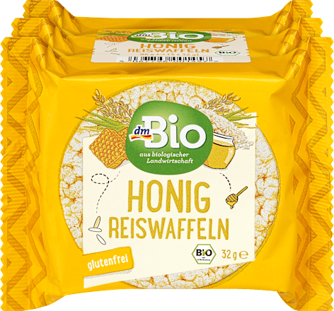 dmBioReiswaffeln, Honig, 96 g