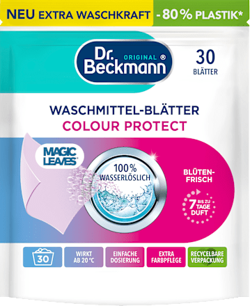 Dr. BeckmannWaschmittel Blätter Color, 30 St
