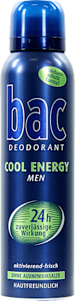 bacDeospray Energy for Men, 150 ml