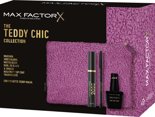 MAX FACTOR Pochette Teddy Chic con mascara matita e smalto 1 pz dm Italia
