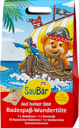 SauBärKinder Badezusatz Wundertüte Auf hoher See, 1 St