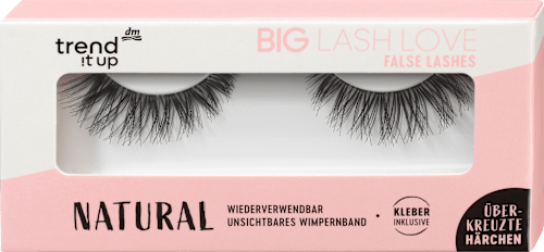 Big Lash Love umjetne trepavice – Natural, 1 kom.