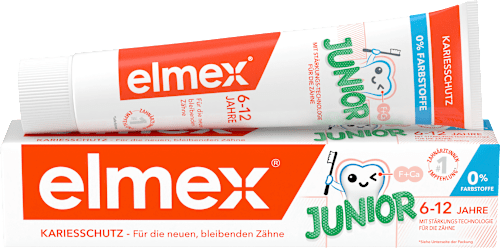 elmexZahnpasta Kinder Junior, 6-12 Jahren, 75 ml