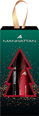 MANHATTAN CosmeticsGeschenkset Mascara Volcano Explosive Volume Black & Kajal Eyemazing 1010N Black, 1 St