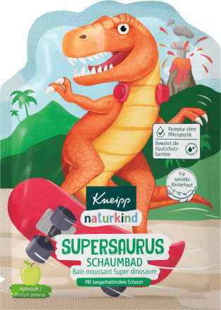 Kneipp NaturkindSchaumbad Supersaurus, 40 ml