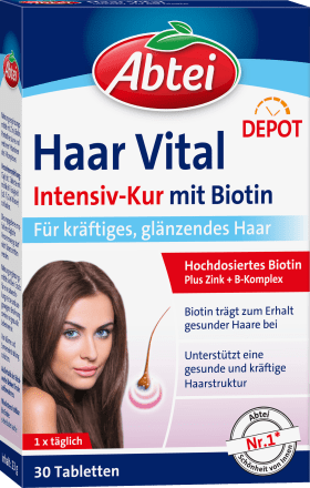 AbteiHaar Vital mit Biotin 30 St, 23 gNahrungsergänzungsmittel
