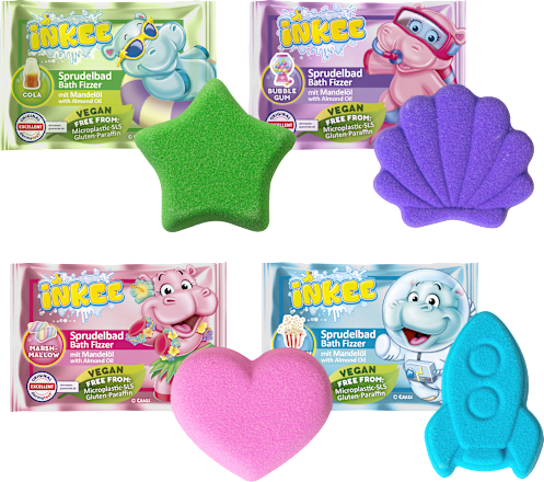 INKEEKinder Badezusatz Badefizzer, 1 St