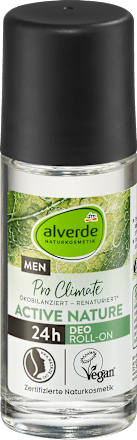 alverde MENDeo Roll-on Active Nature, 50 ml