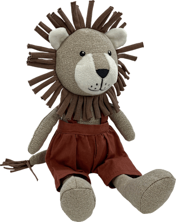 Dekorieren & EinrichtenPuppe aus Stoff, Löwe (30 cm), 1 St