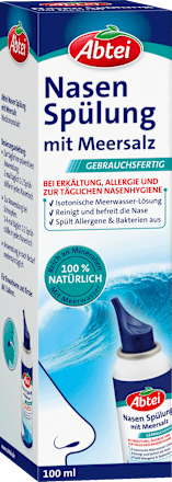 AbteiNasenspülung mit Meersalz, 100 mlMedizinprodukt