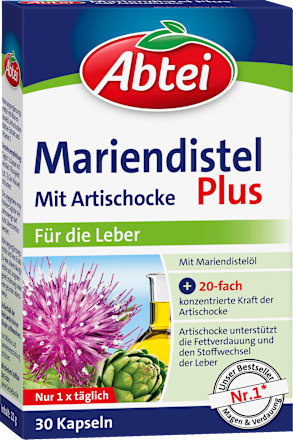 AbteiMariendistel plus Kapseln 30 St, 22 gNahrungsergänzungsmittel
