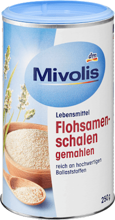 MivolisFlohsamenschalen gemahlen, 250 g