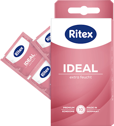 RitexKondome Ideal, Breite 53mm, 10 StMedizinprodukt