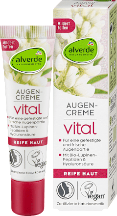 alverde NATURKOSMETIKVital Augencreme, 15 ml