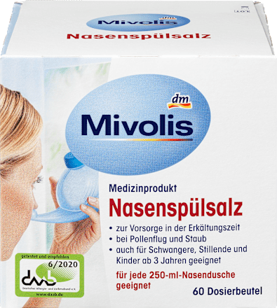 MivolisNasenspülsalz, 60 StMedizinprodukt