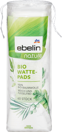 Wattepads Bio GOTS-zertifiziert, 60 St