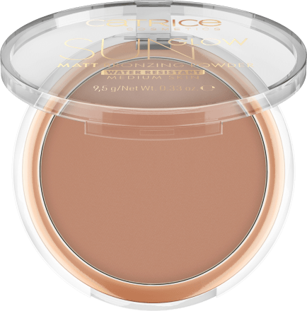 CatriceBronzing Puder Sun Glow Matt 030 Medium Bronze, 9,5 g