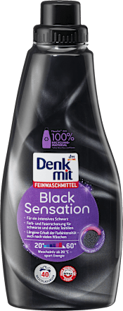DenkmitFeinwaschmittel Black Sensation, 40 Wl