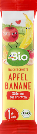dmBioFruchtriegel Apfel-Banane ab 1 Jahr, 25 gBeikost