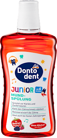 DontodentMundspülung Junior, ab 6 Jahren, 500 ml