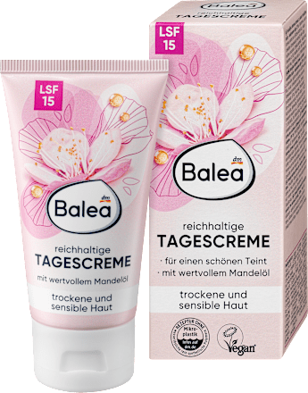 BaleaGesichtscreme reichhaltig LSF 15, 50 ml