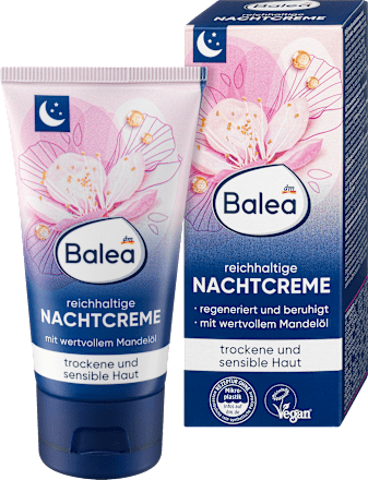 BaleaNachtcreme reichhaltig, 50 ml