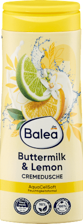 BaleaCremedusche Buttermilk & Lemon, 300 ml