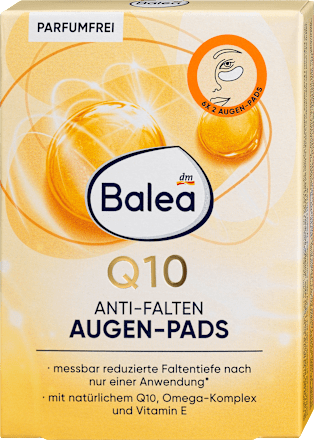 BaleaAnti Falten Augenpads Q10 (6 Paar), 12 St