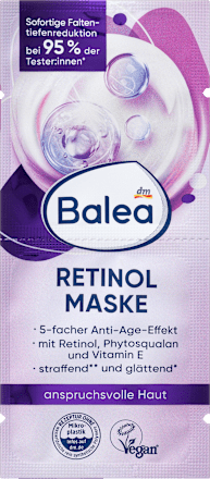BaleaGesichtsmaske Retinol (2x8 ml), 16 ml