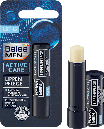 Balea MENLippenpflege active care LSF 15, 4,8 g