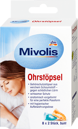 MivolisOhrstöpsel, 16 St