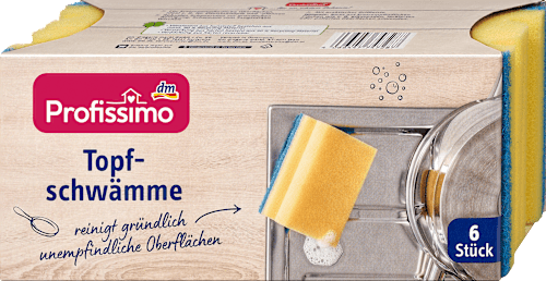 ProfissimoTopfschwämme, 6 St