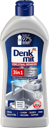 DenkmitEdelstahlreiniger 3in1, 300 ml