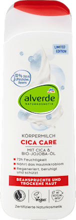 alverde NATURKOSMETIKKörpermilch Cica Care mit Jojobaöl, 250 ml