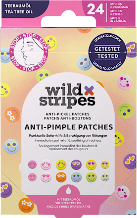 Wild StripesAnti Pickel Patches Smile Prevent, 24 St