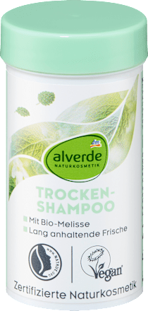 alverde NATURKOSMETIKTrockenshampoo mit Bio-Melissen, 20 g