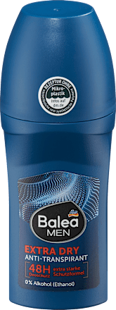 Balea MENAntitranspirant Deo Roll-on extra dry, 50 ml