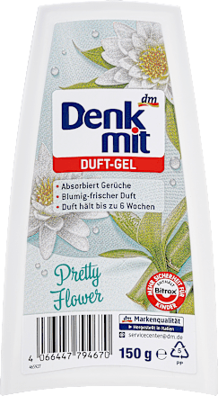 DenkmitLufterfrischer Duft-Gel Pretty Flower, 150 g