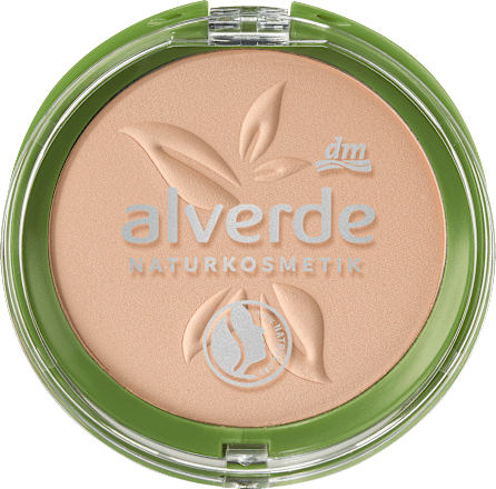 alverde NATURKOSMETIKKompakt Puder Mattifying 30 Beige, 9 g