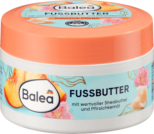 BaleaFußbutter Sheabutter & Pfirsichkernöl, 150 ml