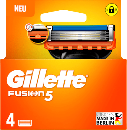 GilletteRasierklingen, Fusion5, 4 St